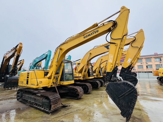 12 Tonnen Japanische Produktion Gebraucht Komatsu PC120-6 Bagger Gebraucht Komatsu Hydraulischer Crawler Bagger