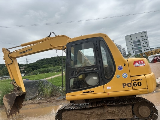 Gebrauchtes Komatsu PC60-7 Crawler Bagger 6 Tonnen Gebrauchtes Kleinbagger PC35/PC55/PC56/PC60/PC78