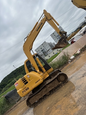 Gebrauchtes Komatsu PC60-7 Crawler Bagger 6 Tonnen Gebrauchtes Kleinbagger PC35/PC55/PC56/PC60/PC78