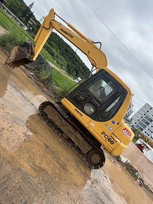 Gebrauchtes Komatsu PC60-7 Crawler Bagger 6 Tonnen Gebrauchtes Kleinbagger PC35/PC55/PC56/PC60/PC78