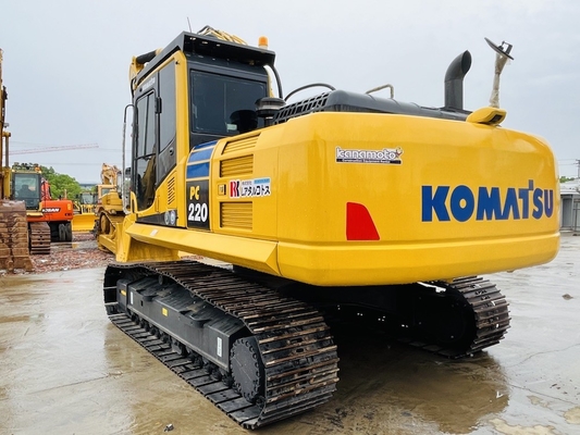 Gebrauchtes Komatsu PC220-8 Gebraucht-Crawer Bagger Backhoe 1 CBM Eimer Kapazität Baumaschinen