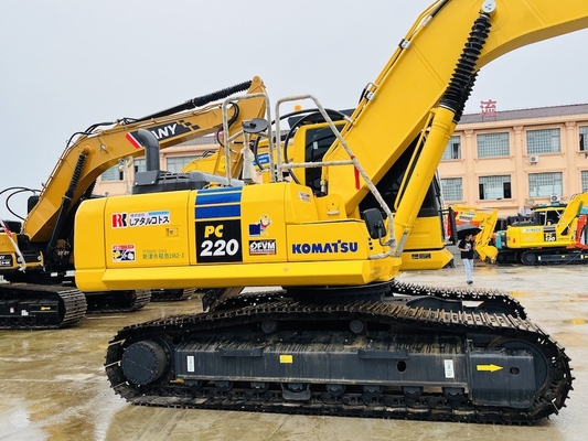 Gebrauchtes Komatsu PC220-8 Gebraucht-Crawer Bagger Backhoe 1 CBM Eimer Kapazität Baumaschinen