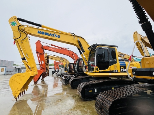 Gebraucht Komatsu PC220-8 Hydraulische Grabmaschine Bagger Bagger Gebraucht 22 Tonnen Bagger Baumaschinen