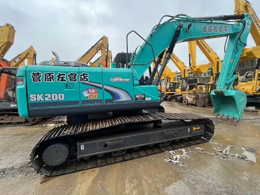 Original 80% neues Kobelco SK200-8 Hydraulischer Grabbagger Gebrauchtgraber SK200-8 SK200-7 SK220-8
