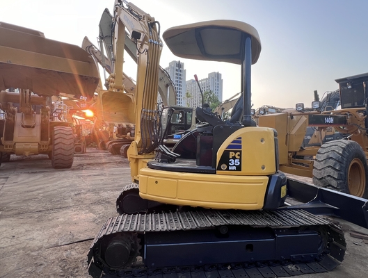 Minibagger Gebraucht Komatsu PC35MR Crawler Bagger Gebraucht Bagger Baumaschinen