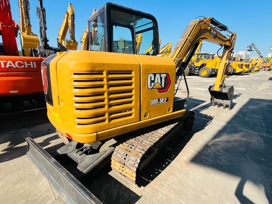 Minibagger Origianl Japan CAT 305.5E2 Gebrauchtes Hydraulisches Crawlerbagger 5 Tonnen Gebraucht-Caterpillarbagger