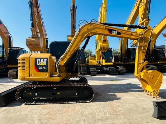 0.33 CBM CAT 307E2 Gebraucht Caterpillar Bagger Japan Gebraucht Crawler Bagger 7 Tonnen Baumaschinen