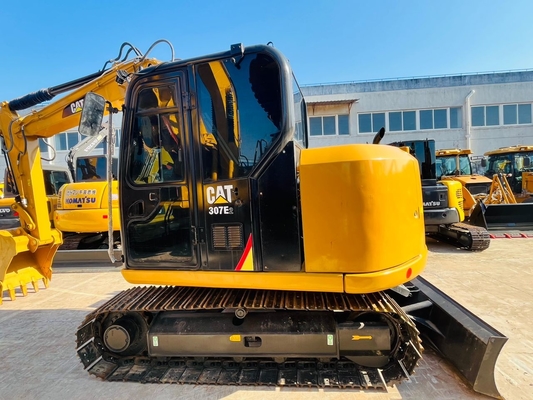 0.33 CBM CAT 307E2 Gebraucht Caterpillar Bagger Japan Gebraucht Crawler Bagger 7 Tonnen Baumaschinen