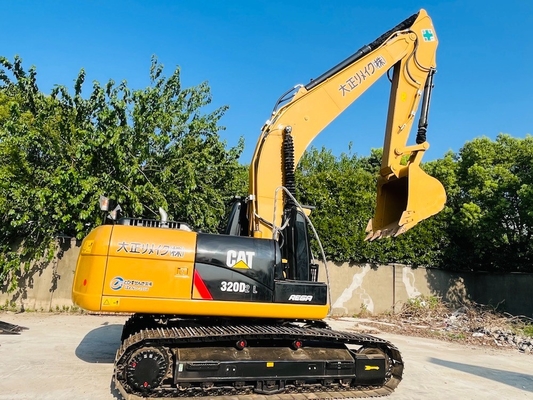 Gebraucht CAT Caterpillar 320D Hydraulischer Crawler Bagger 20 Tonnen
