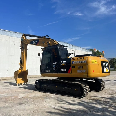 100% Original verwendet CAT Caterpillar 320D Crawler 1m3 Kapazität Hydraulischer Bagger