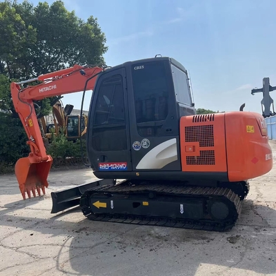 Minibagger Hitachi ZX60 Gebraucht-Crawlerbagger Gebraucht 6 Tonnen Bagger in gutem Zustand