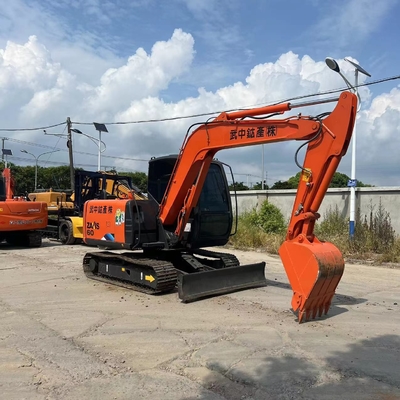 Minibagger Hitachi ZX60 Gebraucht-Crawlerbagger Gebraucht 6 Tonnen Bagger in gutem Zustand