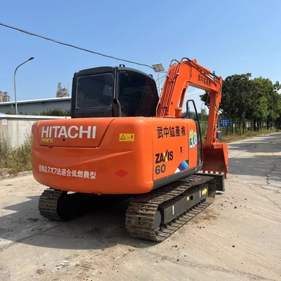 Minibagger Hitachi ZX60 Gebraucht-Crawlerbagger Gebraucht 6 Tonnen Bagger in gutem Zustand