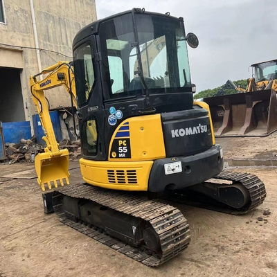 5 Tonnen Minibagger Original Gebraucht Komatsu PC55MR-2 PC50MR-2 Crawler Bagger Gebraucht Bagger Baumaschinen