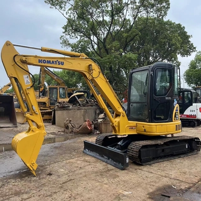5 Tonnen Minibagger Original Gebraucht Komatsu PC55MR-2 PC50MR-2 Crawler Bagger Gebraucht Bagger Baumaschinen
