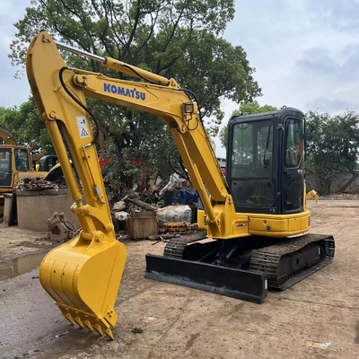 5 Tonnen Minibagger Original Gebraucht Komatsu PC55MR-2 PC50MR-2 Crawler Bagger Gebraucht Bagger Baumaschinen