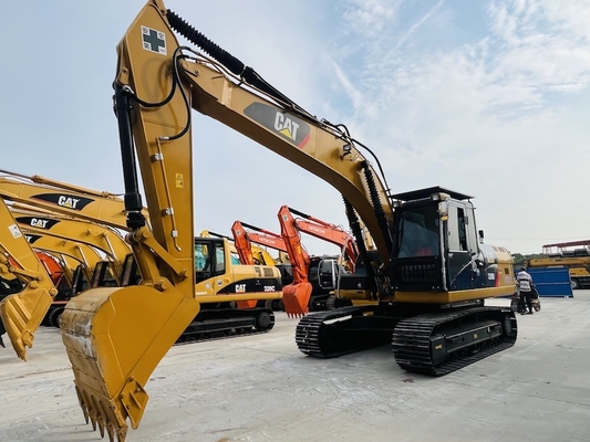 100% Japanische Herstellung Gebraucht CAT 320D2 Caterpillar Bagger Gebraucht Hydraulischer Crawler Digger 1CBM Eimerkapazität