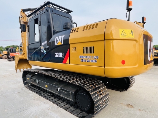100% Japanische Herstellung Gebraucht CAT 320D2 Caterpillar Bagger Gebraucht Hydraulischer Crawler Digger 1CBM Eimerkapazität