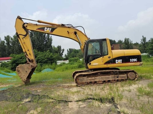 Original CAT 320C Gebraucht Crawler Bagger 20 Tonnen Gebraucht CAT Bagger mit CAT 3066ATAAC-Motor
