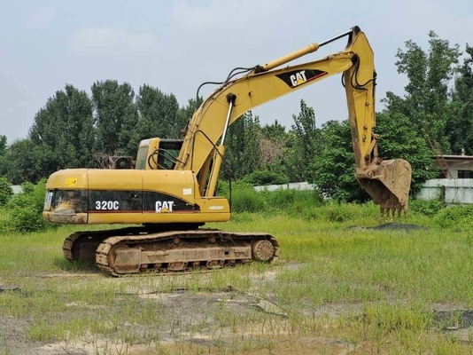 Original CAT 320C Gebraucht Crawler Bagger 20 Tonnen Gebraucht CAT Bagger mit CAT 3066ATAAC-Motor
