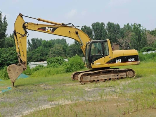 Original CAT 320C Gebraucht Crawler Bagger 20 Tonnen Gebraucht CAT Bagger mit CAT 3066ATAAC-Motor