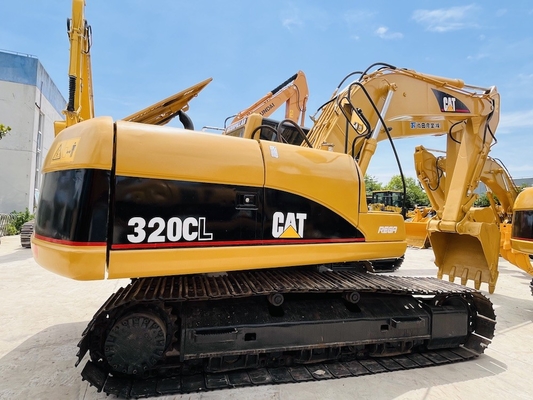 Japan Original CAT 320CL Gebraucht hydraulischer Baggerbagger 20 Tonnen Gebraucht CAT Digger 1m3 1CBM Raupenbagger