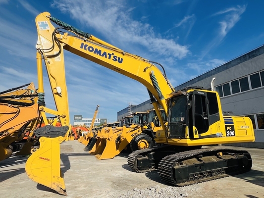 20 Tonnen 100% gebrauchtes Komatsu PC200-8 Crawler Bagger Gebrauchtes Digger Original Japan Komatsu SAA6D107E-1