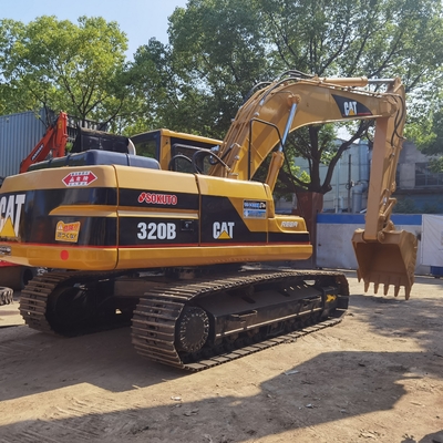 Original CAT 320B Gebrauchtbagger, Caterpillar Gebraucht Crawler Digger 20 Tonnen mit Caterpillar CAT 3066T Motor