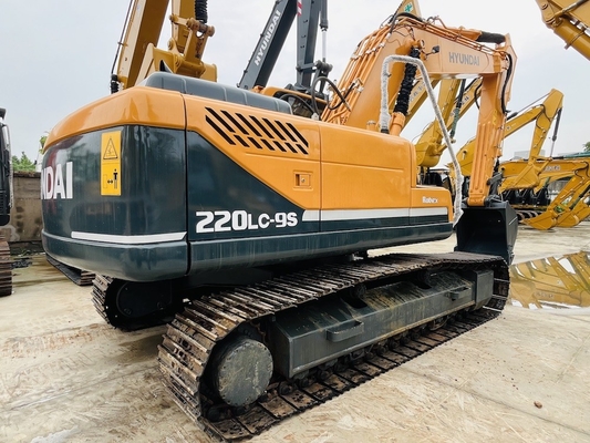 22 Tonnen gebraucht Hyundai Digger Original Gebraucht Hyundai R220LC-9S Crawler Bagger