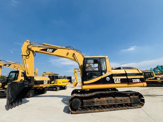 Japan Original CAT 320BL Gebrauchtbagger, 20 Tonnen Caterpillar Gebraucht Crawler Digger CAT 3066T Motor