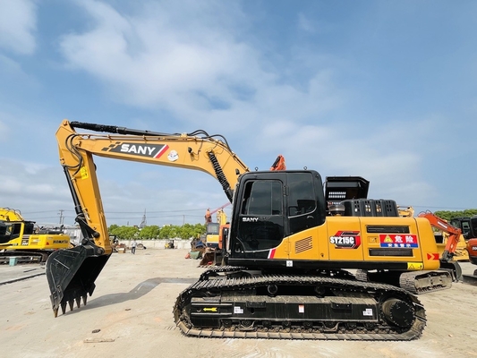 21 Tonnen gebrauchtes Grabgerät Gebrauchtes Sany SY215C Hydraulisches Bagger 1CBM Eimerkapazität